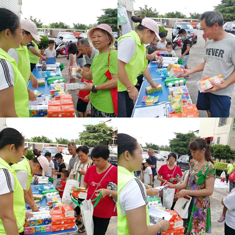 平沙镇华润新苑开展垃圾分类宣传活动