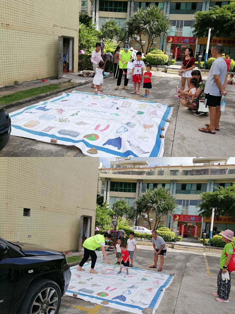 平沙镇华润新苑开展垃圾分类宣传活动